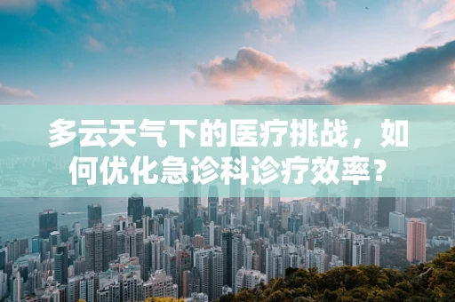多云天气下的医疗挑战，如何优化急诊科诊疗效率？