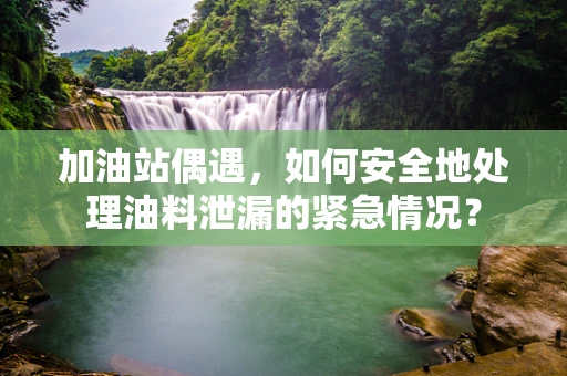 加油站偶遇，如何安全地处理油料泄漏的紧急情况？