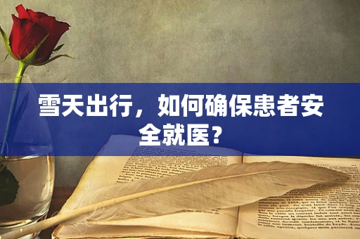 雪天出行，如何确保患者安全就医？