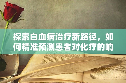 探索白血病治疗新路径，如何精准预测患者对化疗的响应？